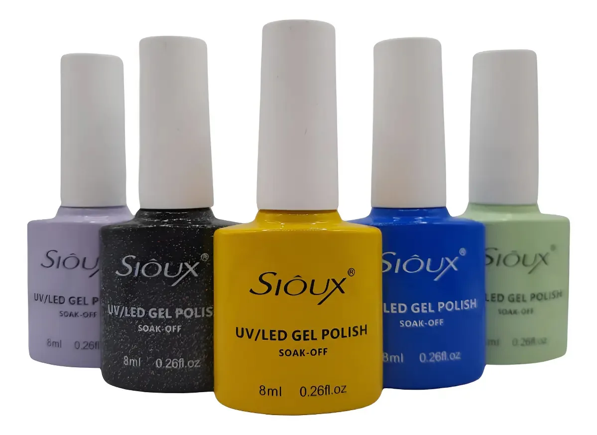 40 Unidades De Esmaltes Em Gel Sioux 8,0ml
