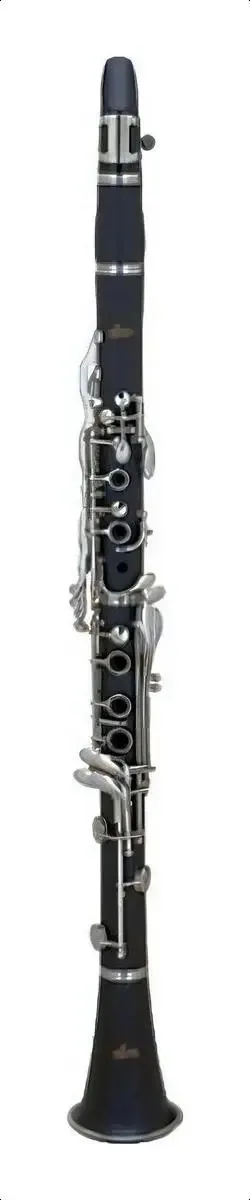 Clarinete Blessing 6402 B-Flat Bb Ebonite com estojo preto