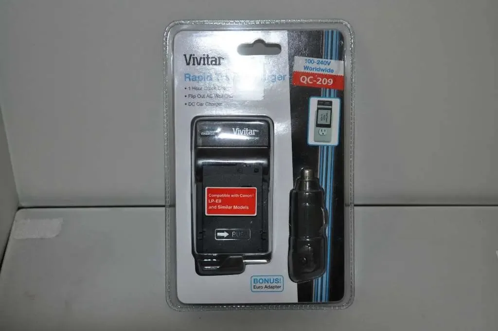 Carregador Vivitar para drones 12V.