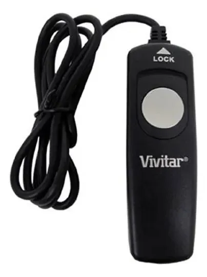 Liberador remoto com fio Vivitar para câmeras DSLR