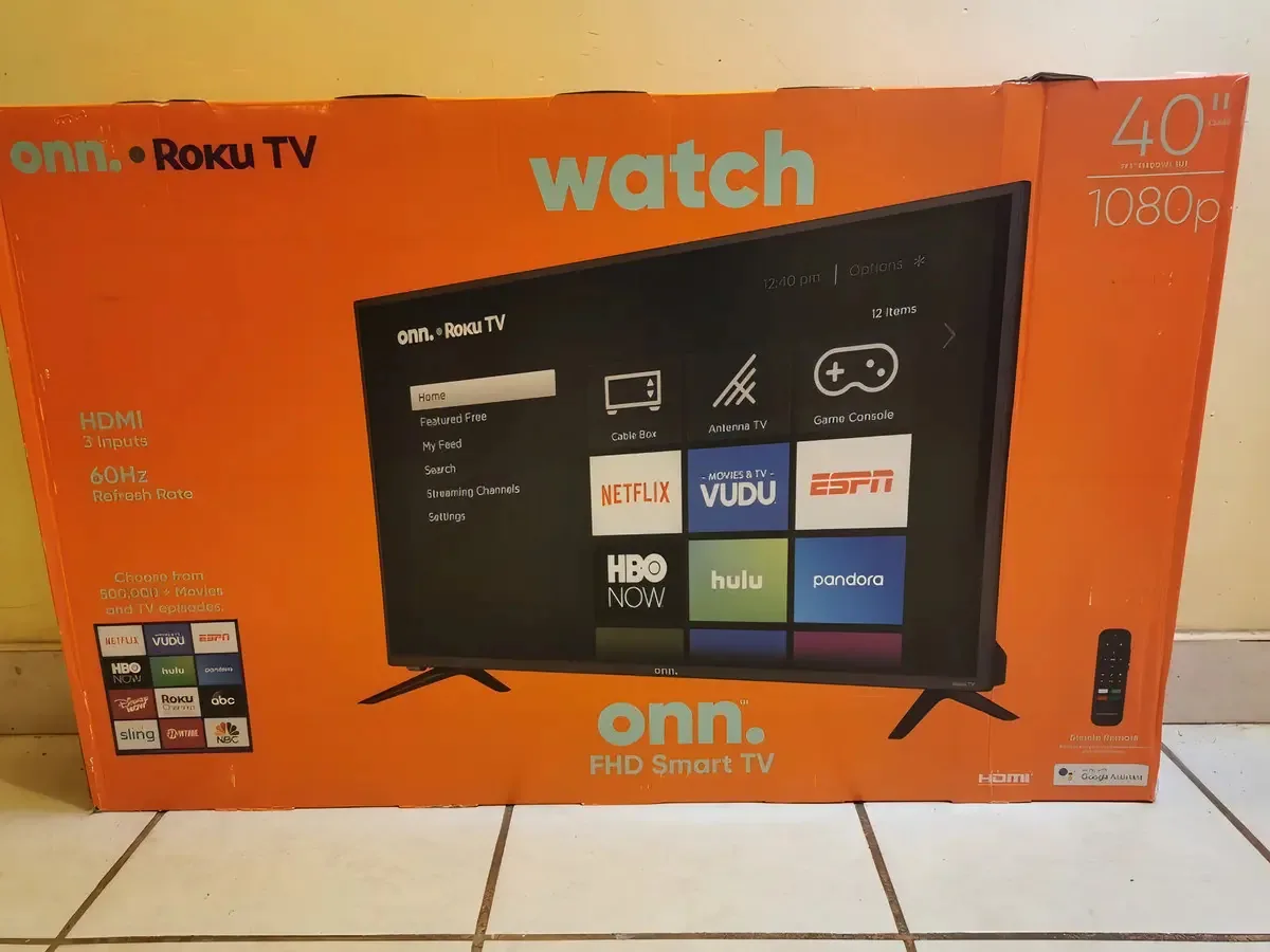 Onn Smart TV de 40 polegadas