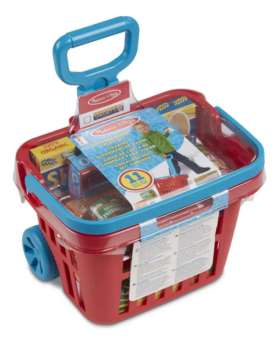 Conjunto de cestas de compras Melissa & Doug