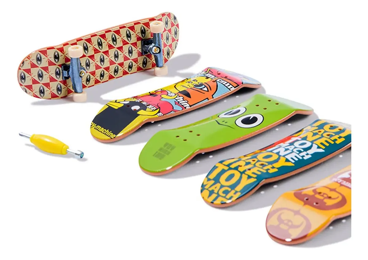 Skates Tech Desk Ultra Pro Sk8shop, 20 peças, rodas bege