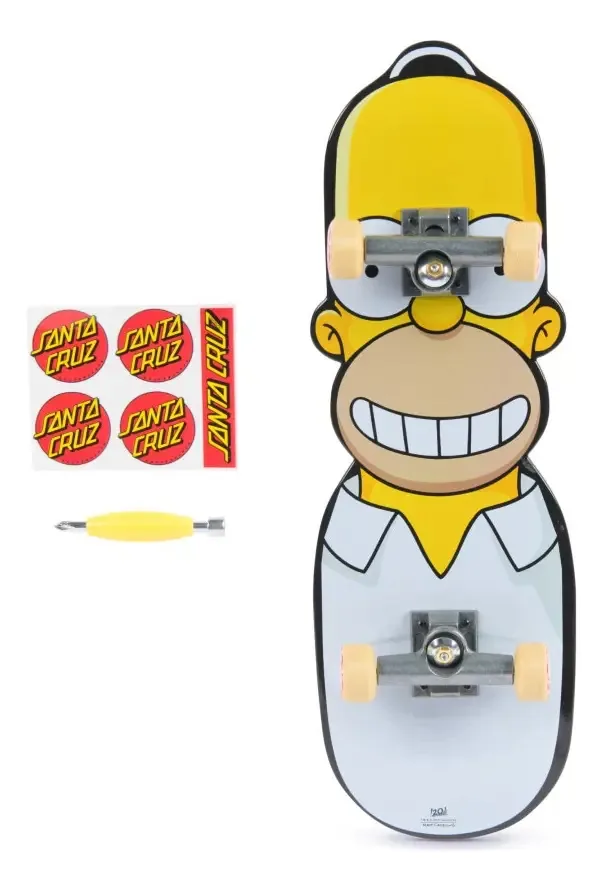 Tech Deck, The Simpsons Handboard; mini skates autênticos. Multicolorido Multicolorido