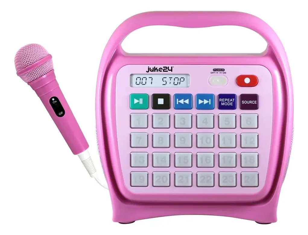 Hamilton Buhl Juke24 - Rádio Gravador Digital, Rosa.