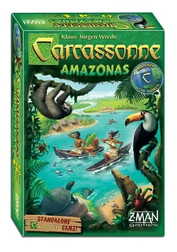 Jogo de tabuleiro Carcassonne Amazonas