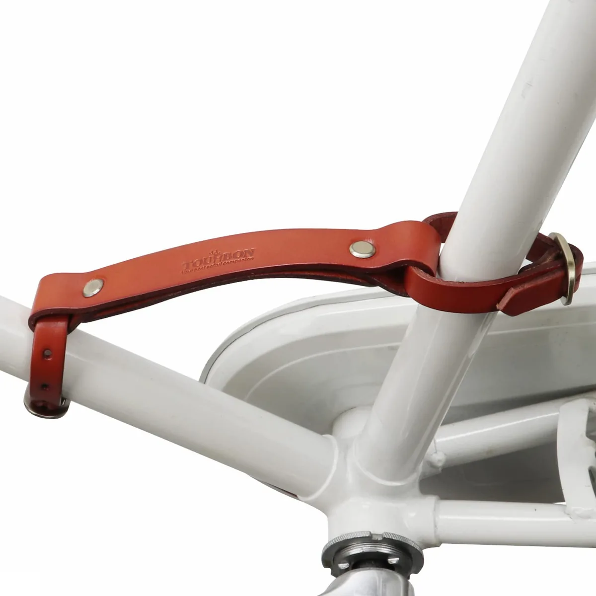 Tourbon - Alça de couro para guidão de bicicleta