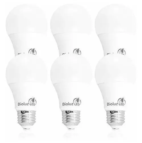 Lâmpadas LED brancas frias Bioluz Lâmpadas 4000k A19