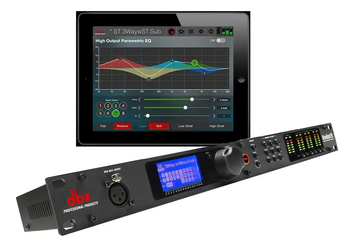 Processador De Áudio Digital Dbx Drive Rack Pa2 Profissional