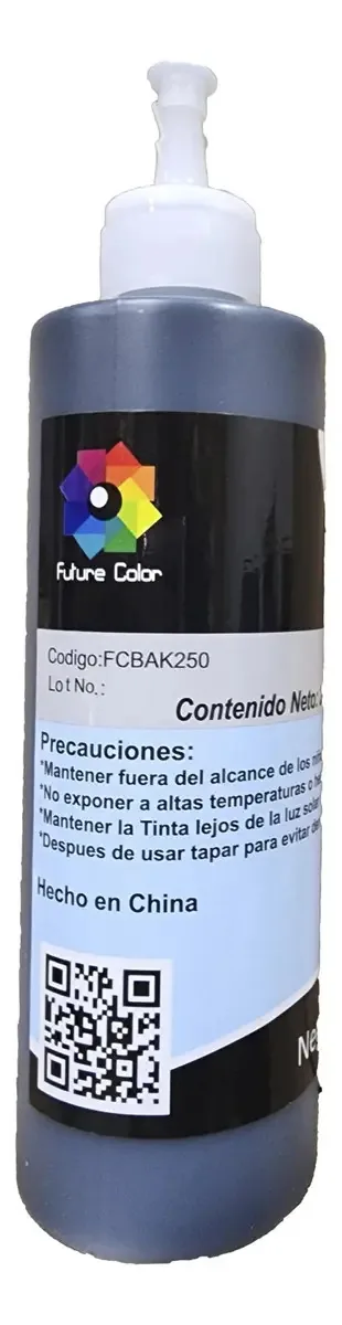 Tinta compatível com cores futuras L200 L210 L350 L355 L555 L800 L4150 L396 L3110 L 6171, sistemas de tinta contínua, preta, 250 ml