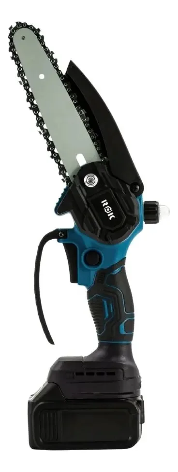 Motosserra elétrica a bateria Novystor MOTOROK6 cor azul