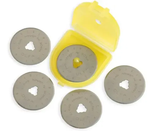 Olfa. Recarga de lâmina giratória de 28 mm. 5 p