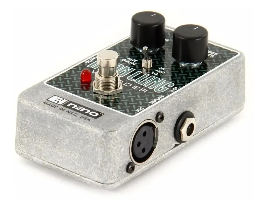 Pedal Iron Lung Vocoder, cor preta