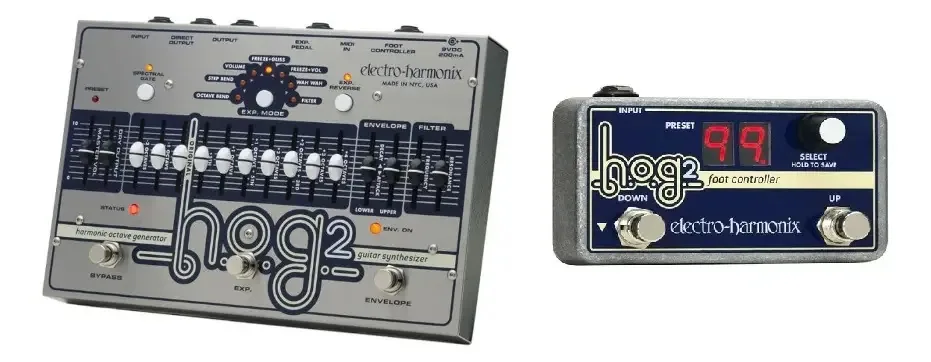 Pedal Electro Harmonix Hog2 Harmonic Octave Generator E Foot