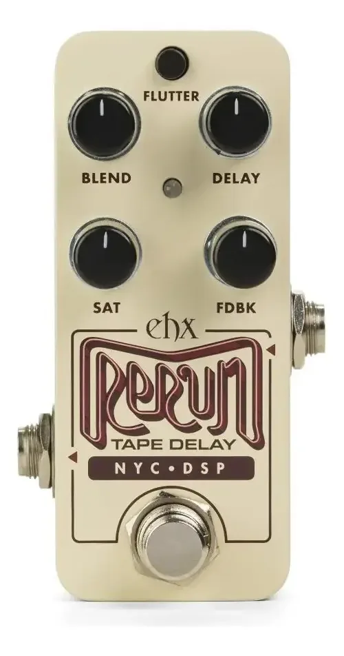 Pedal Delay Fita Electro-Harmonix Pico Rerun Vintage para Guitarra
