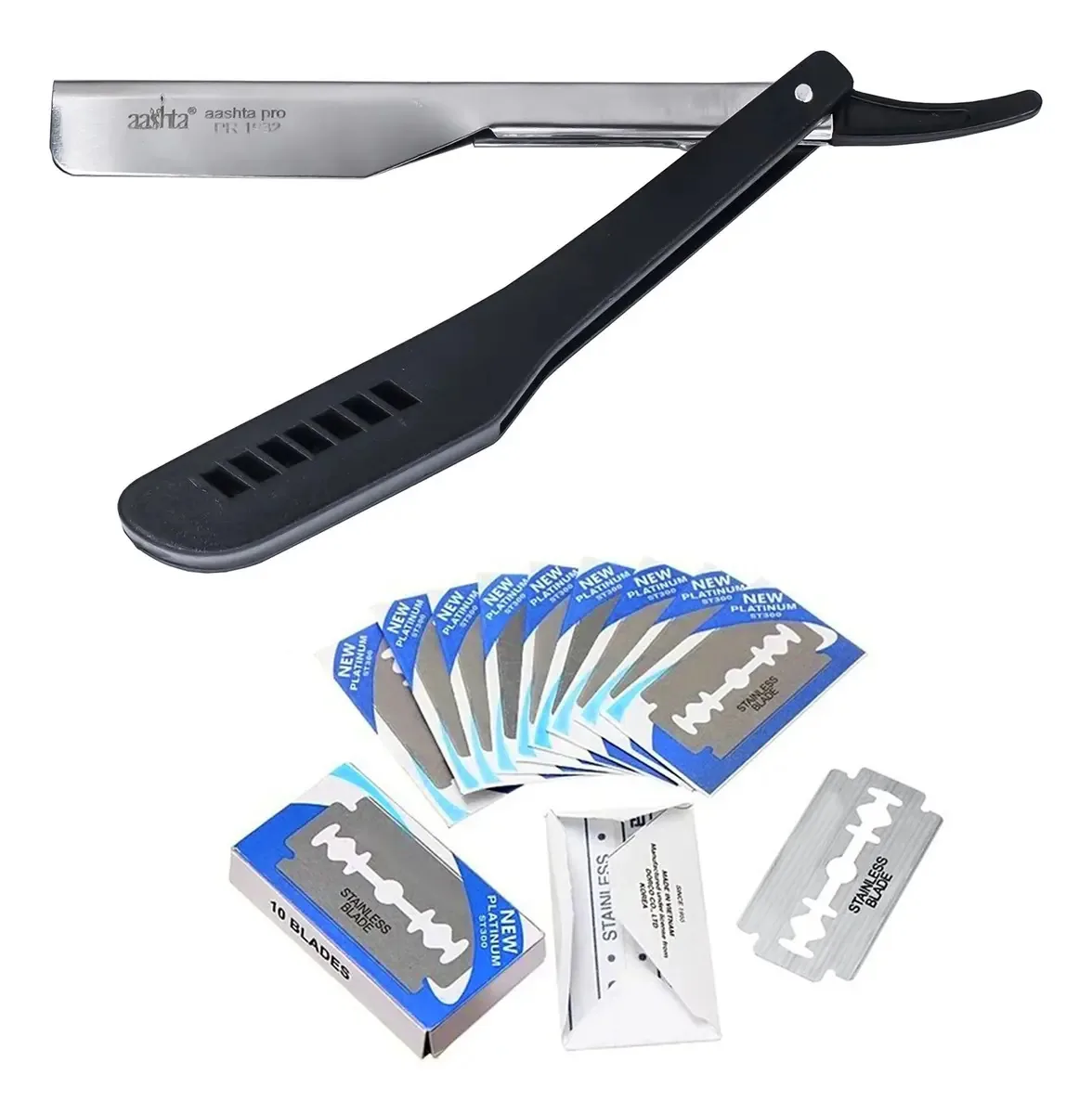 Porta-facas Aashta Barber/Razurar/Cabeleireiro Cor Preto
