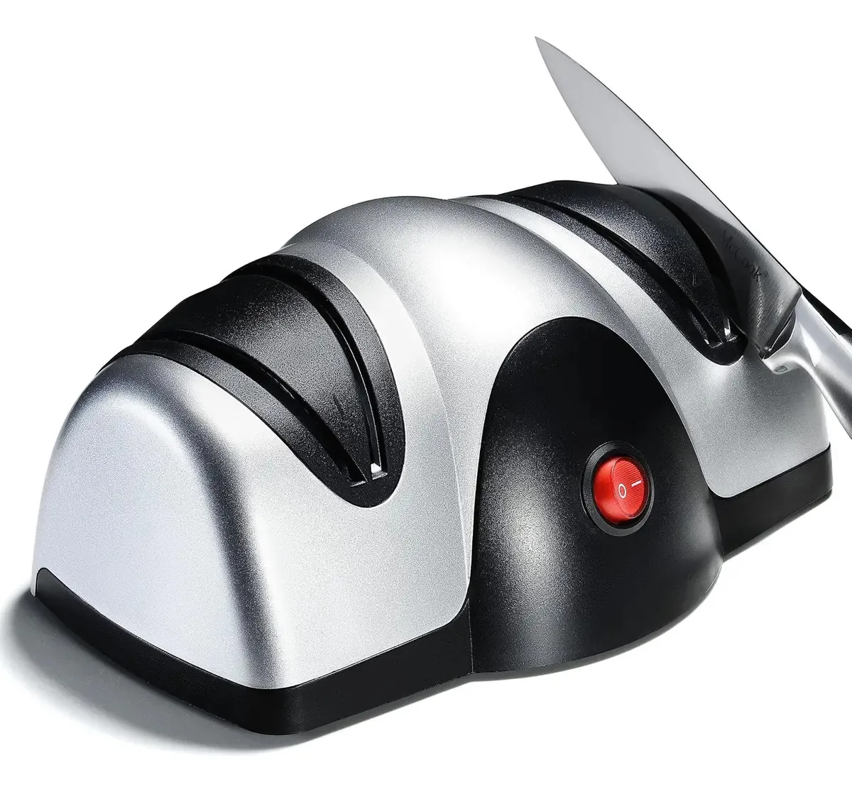 Afiador manual prateado Sagler B00V5EKMZI