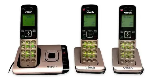Identificador de telefone com alto-falante triplo Vtech® e secretária eletrônica