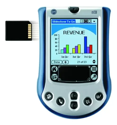 Dispositivos portáteis Palm One M130