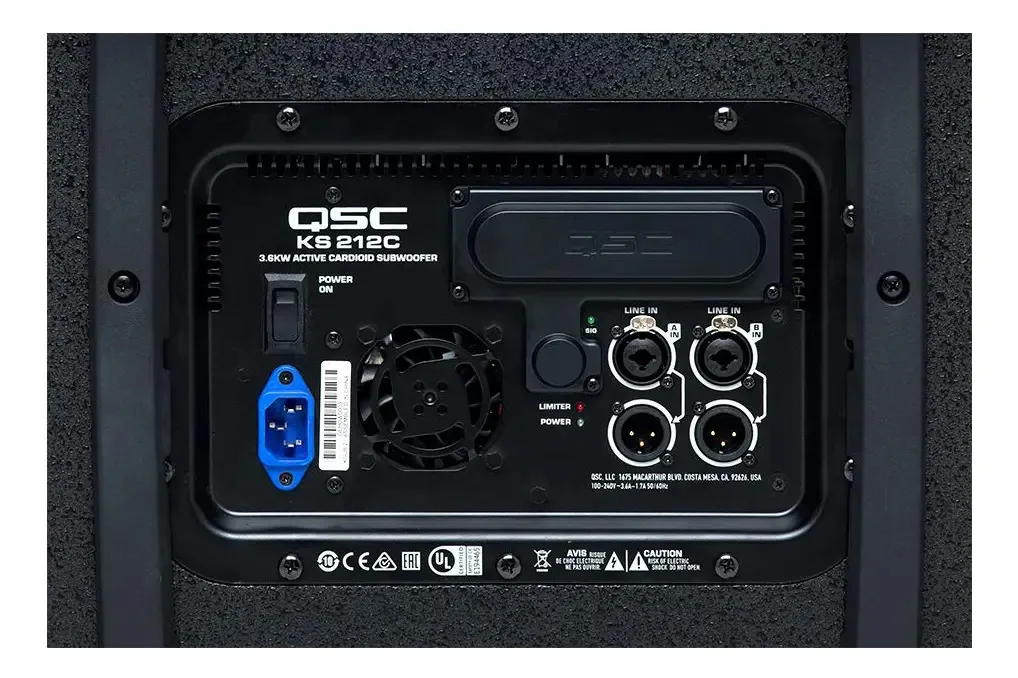 Qsc Loc - Tampa Para Alto-falantes Da Série Ks