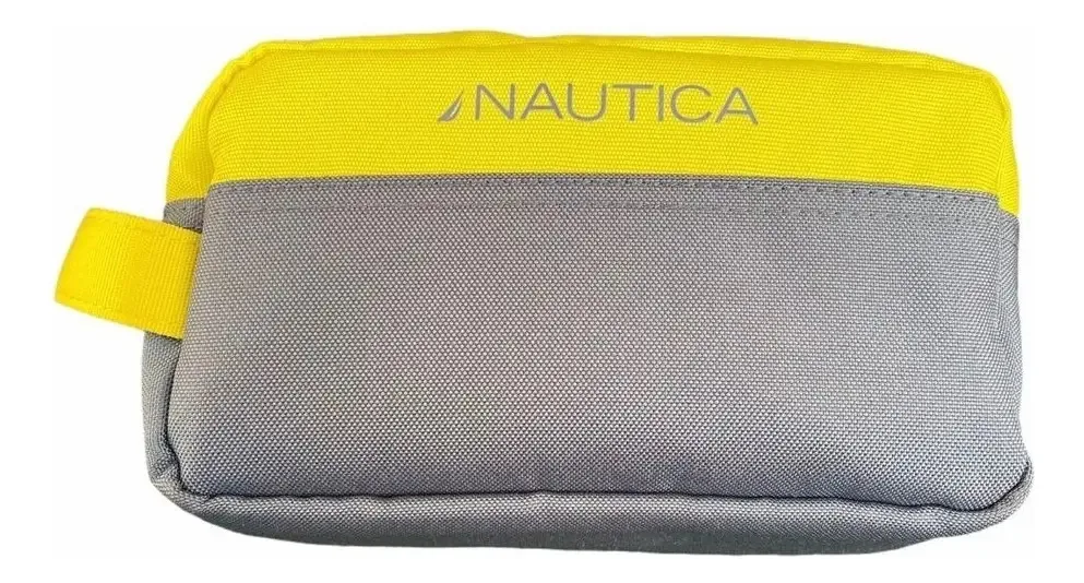Bolsa masculina Nautica Color Block Grey/Yellow