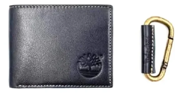 Carteira Timberland azul escuro
