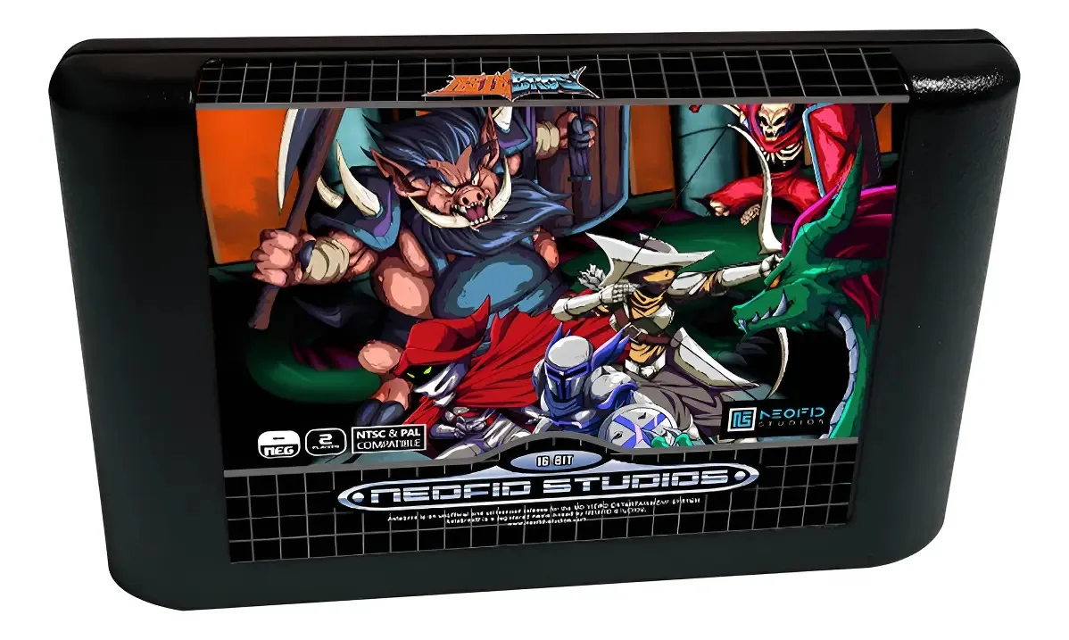 Astebros - Cartucho De Jogo Sega Genesis Game 16 Bit