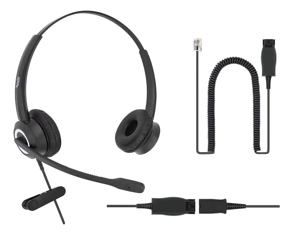 Dailyheadset - Fones de ouvido de escritório e adaptador His para T