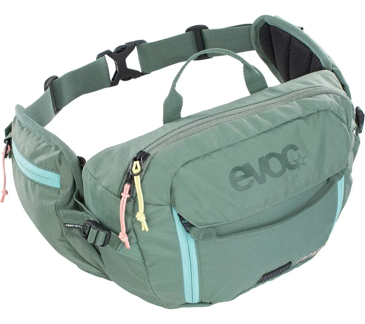 Bolsa de hidratação Evoc Hip Pack 3 L + 1,5 L Bladder Olive