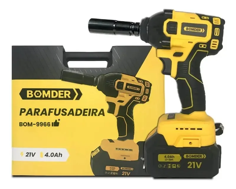 Chave De Impacto Com Bateria De 4.0ah - Potência
