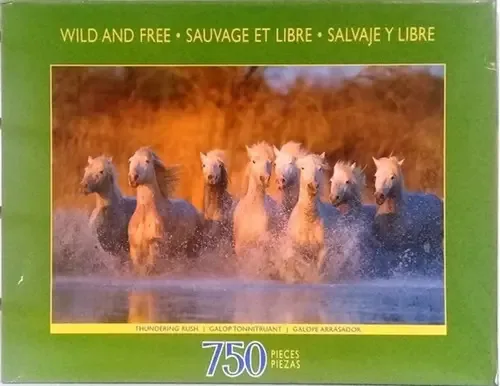750 quebra-cabeças de cavalos