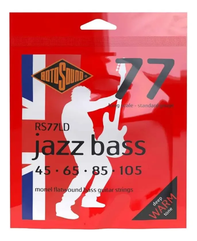 Baixo de corda Rs77 Rotosound Flat Lisas