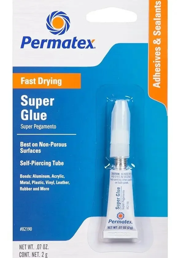 Adesivo Pegatodo Super Glue Permatex 20gr