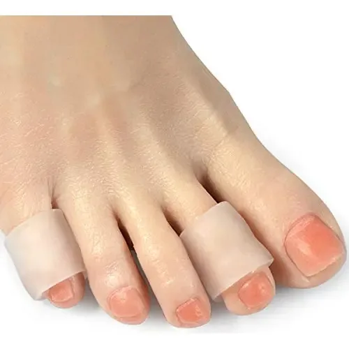 Dykook Pinky - Protetores de dedos em gel, 10 peças de seda