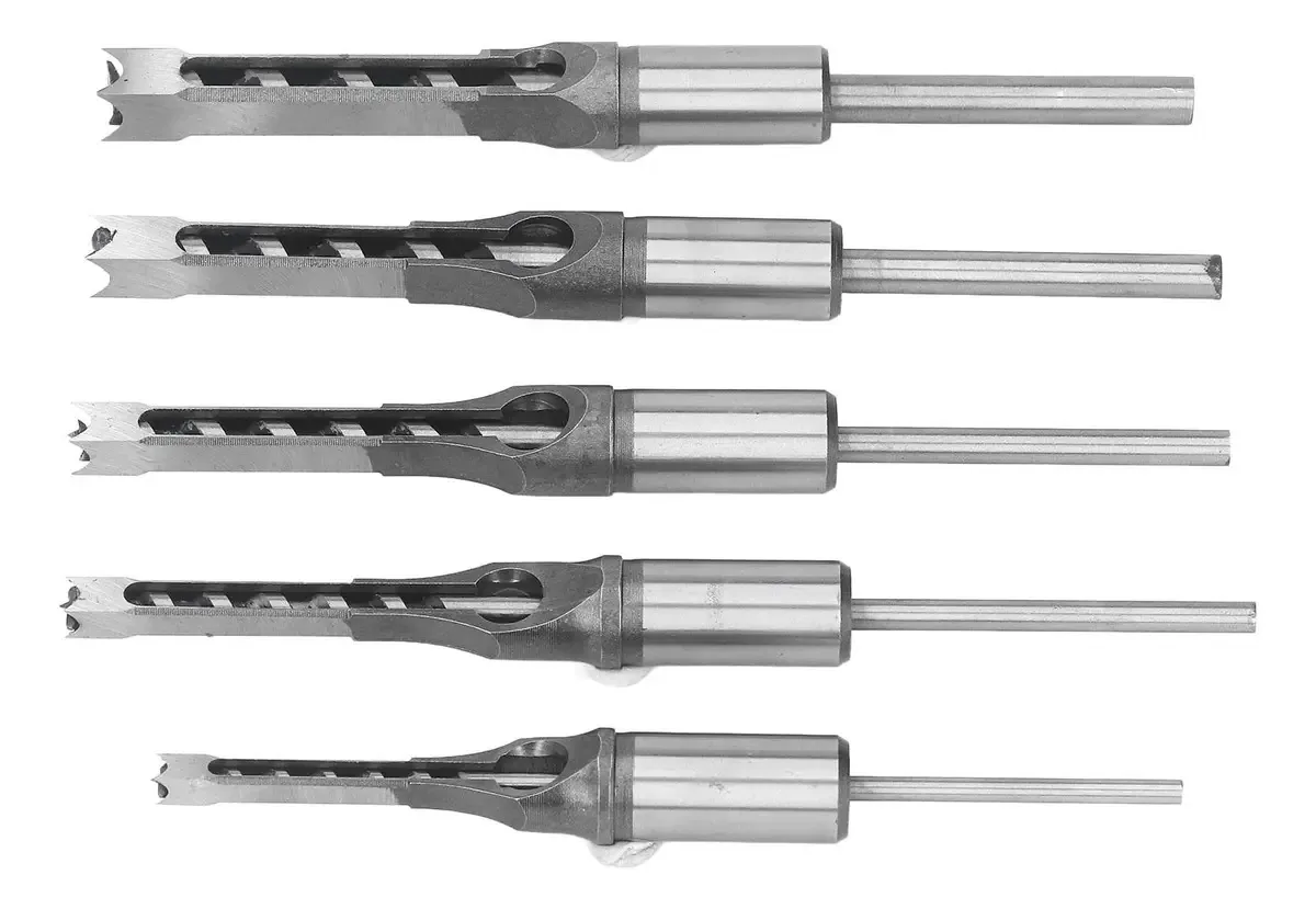 Brocas Para Furos Quadrados Para Marcenaria 5 Unid