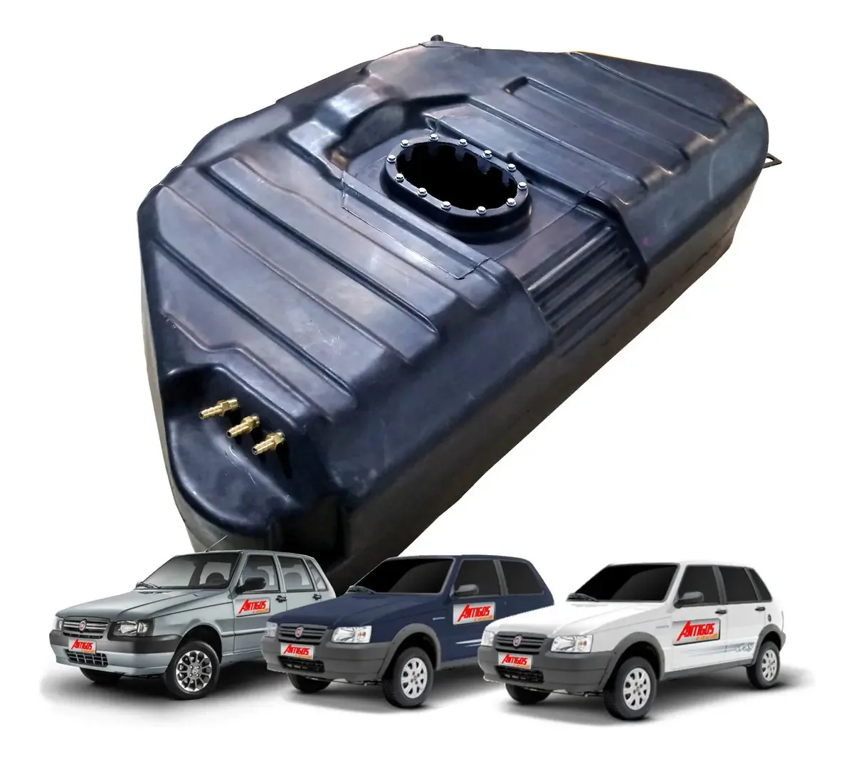Tanque Combustível Fiat Uno 2002 Boia Oval Plastico ()
