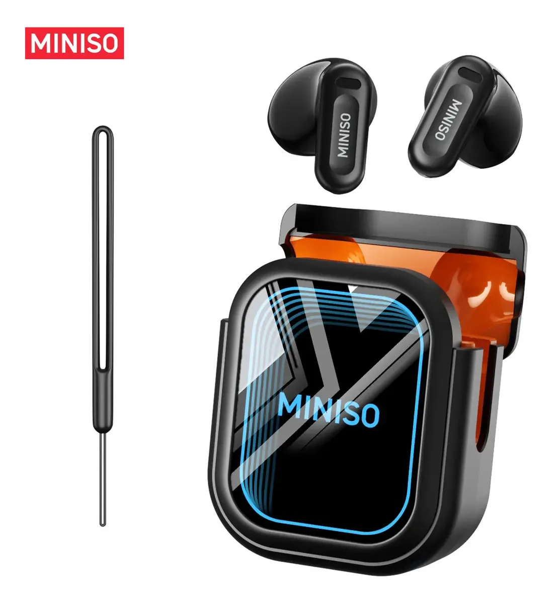 Fones de ouvido Miniso Ms109 Fones de ouvido Bluetooth sem fio