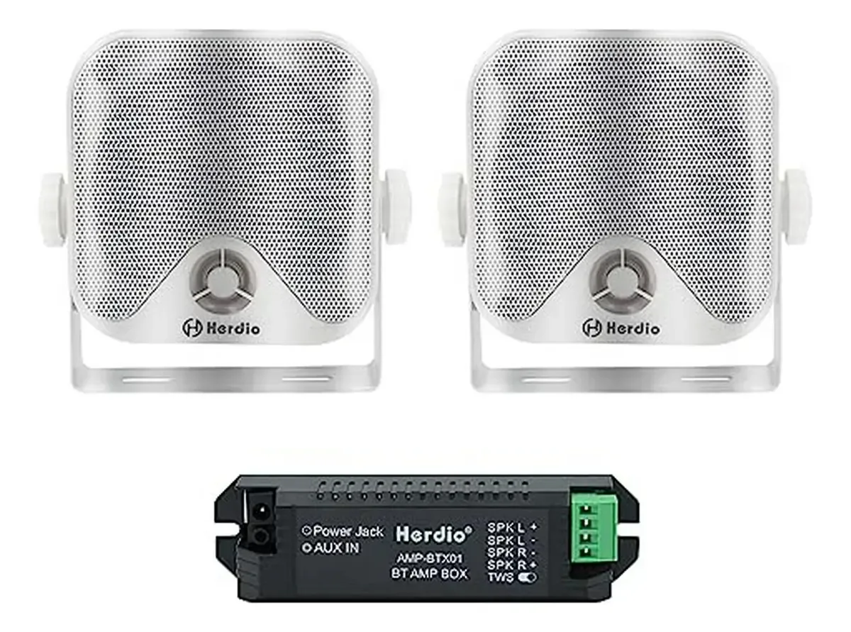 Alto-falantes Bluetooth impermeáveis compatíveis com barcos, carros