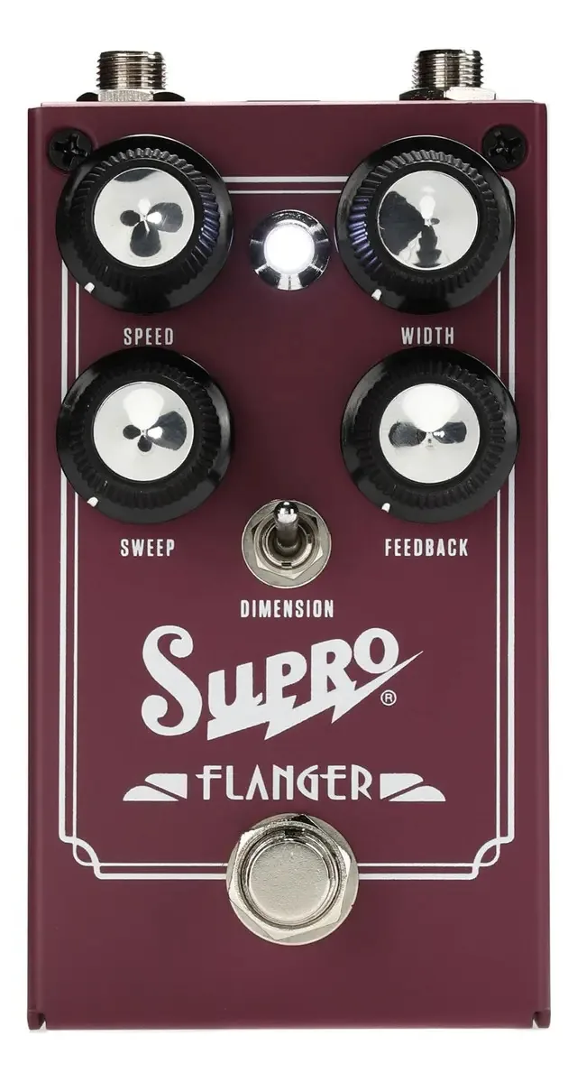 Pedal Flanger Analógico Supro