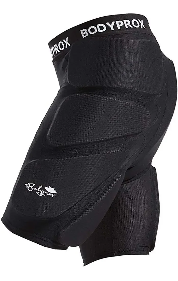 Shorts de proteção acolchoados Bodyprox para snowboard e skate