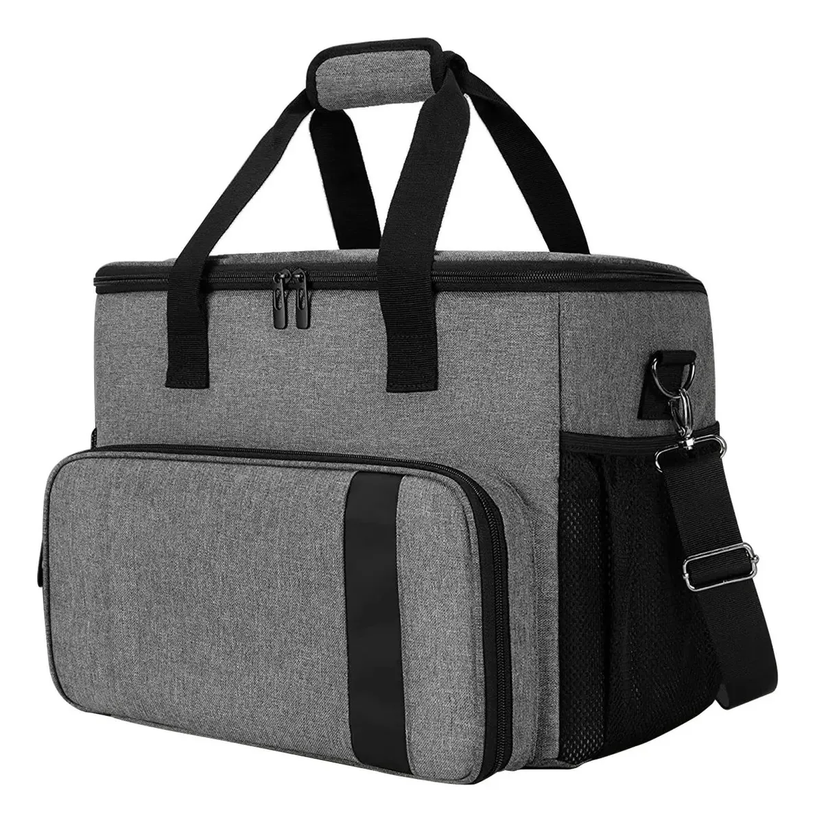 Shakven Bolsa de Armazenamento para Console de Jogos, Bolsa de Viagem para Console de Jogos | Estojo Rígido para Console de Jogos, Bolsa Transversal com Alça de Ombro e Bolsa para Computador