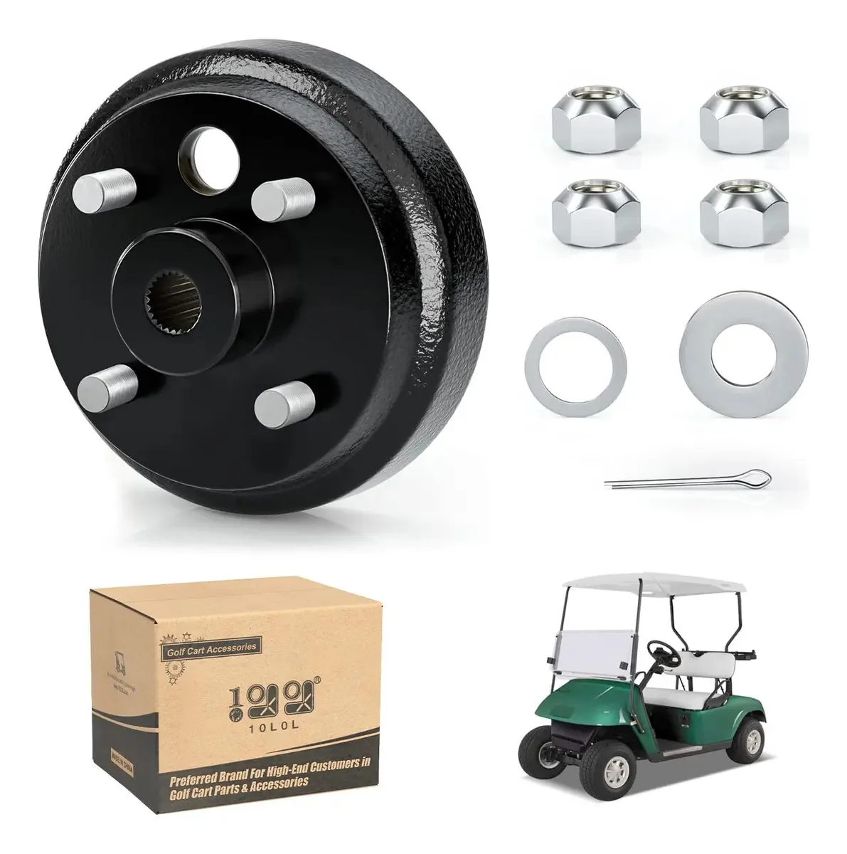 100l - Conjunto de baldes de tambor de freio para carrinho D