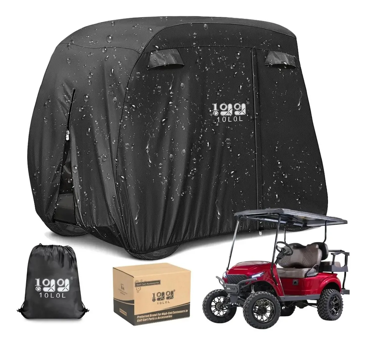 Capa de carro impermeável para carrinho de golfe de 100 litros | Mater