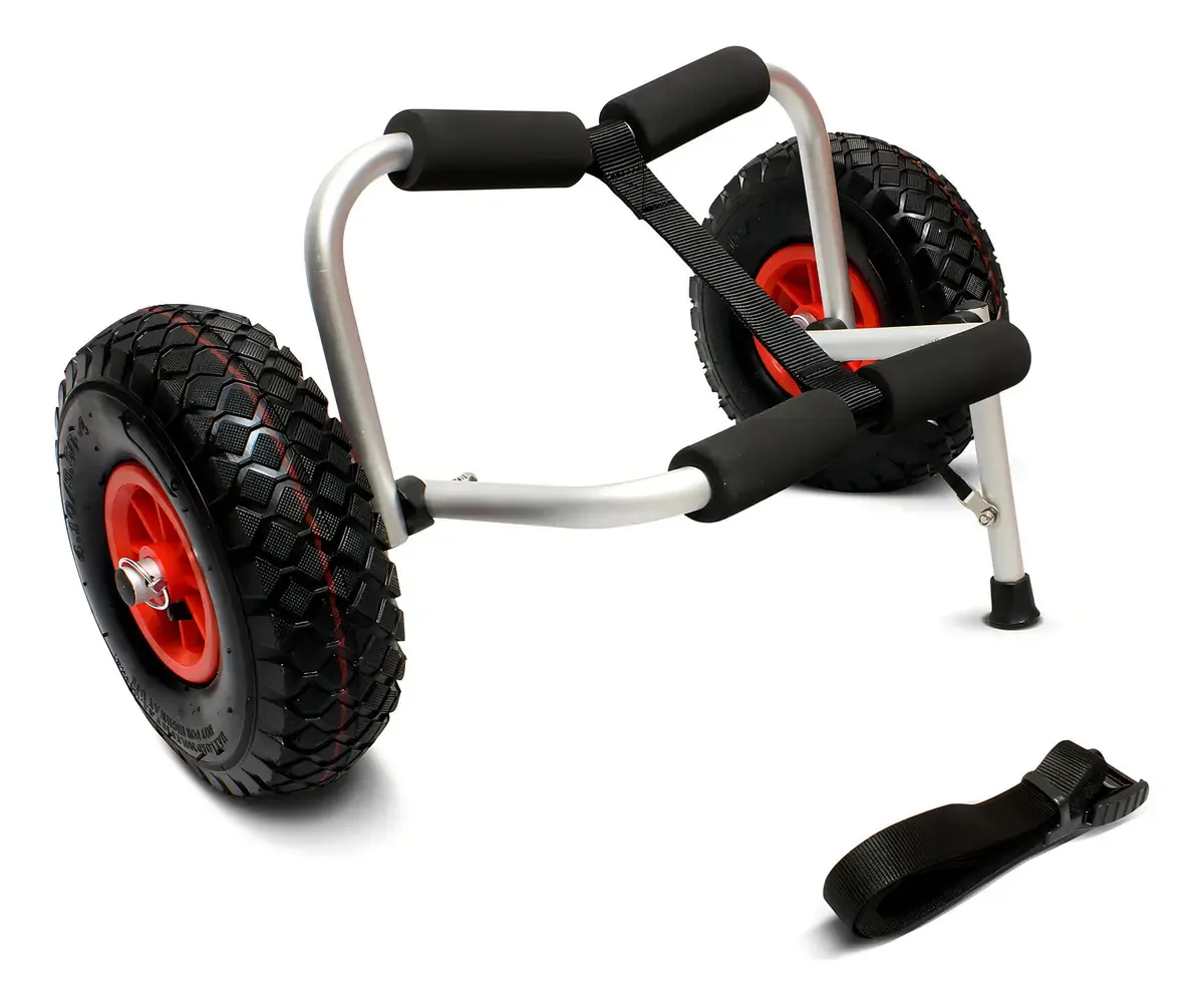 Carrinho Universal Abn Para Transportar Caiaques, Canoas, Pranchas de Stand Up Paddle, Tapetes Flutuantes e Barcos Jon