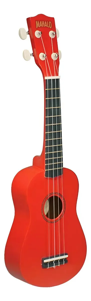 Ukulele Soprano Hamano U-30rd colorido, vermelho