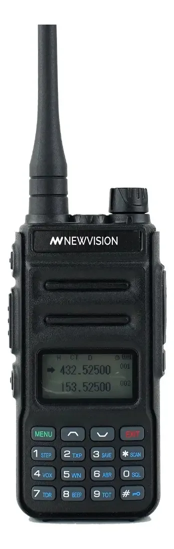 Walkie-talkie preto Newvision NW-13a