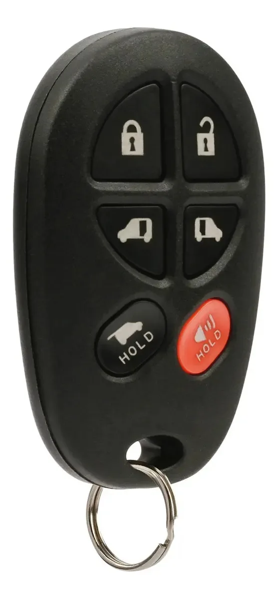 Controle Remoto USARemote Modelo X123, Pacote com 2 Unidades, Cor Preta para Portas e Portões. Ideal para segurança e comodidade em casa.