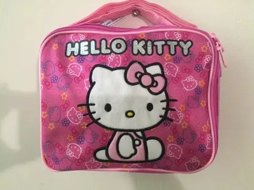 Lancheira rosa Hello Kitty