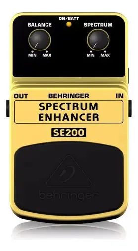 Atualizador de espectro de pedais Behringer Se200