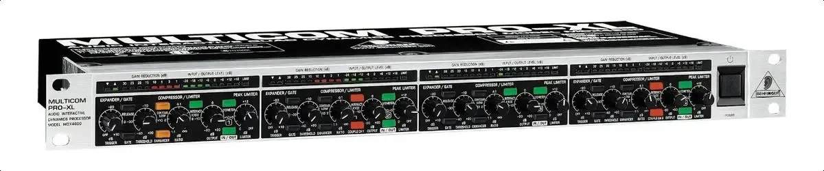 Compressor limitador de 4 canais Behringer Mdx4600